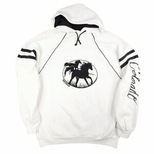 Vintage Colorado Wild Horses Sweatshirt Hoodie Mens Size Medium Made In USA